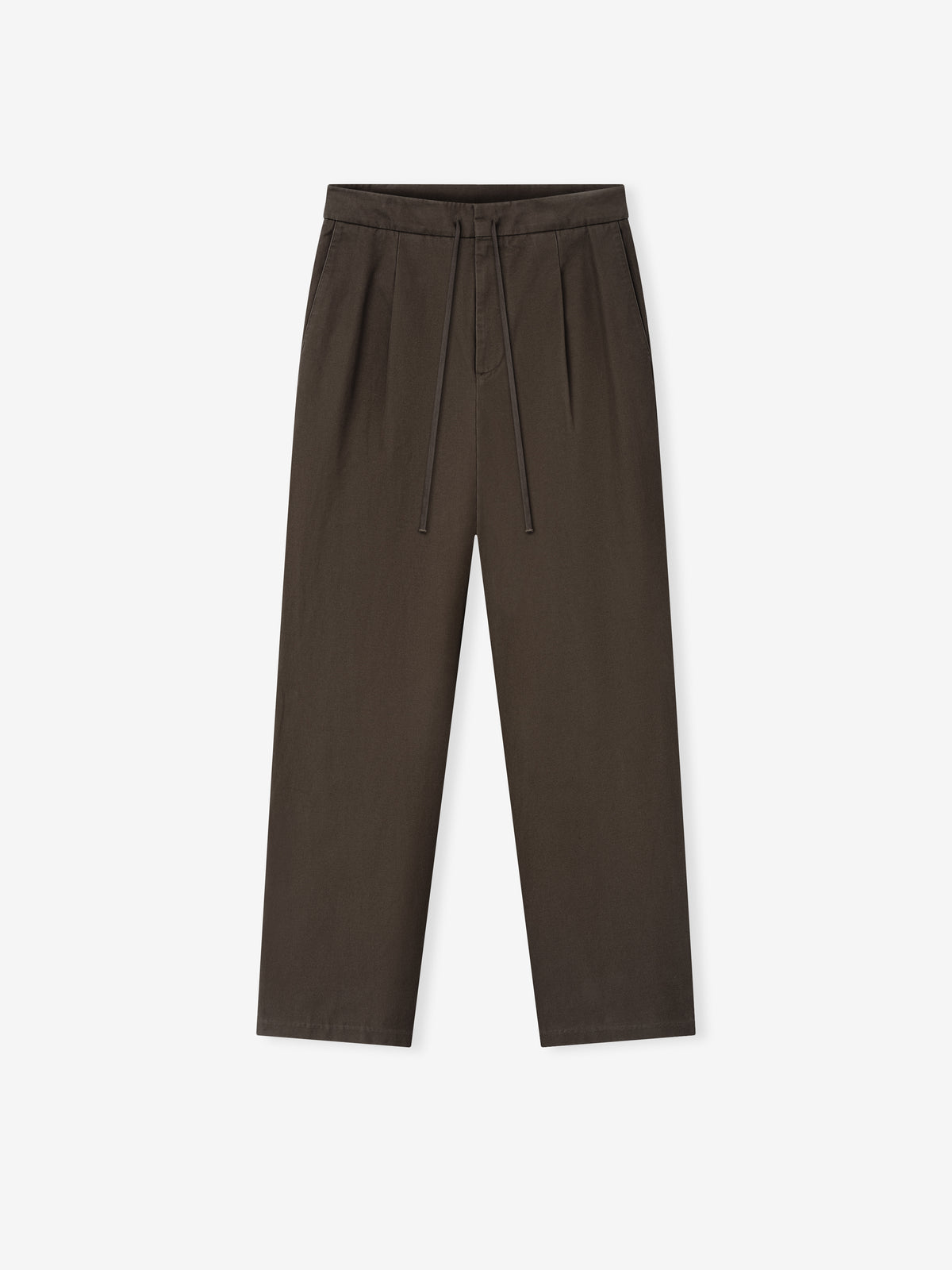 130SP268523F_PLEAT_FRONT_PANT-BROWN_1